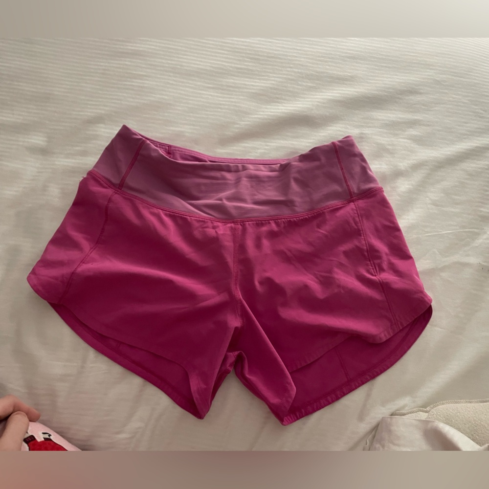 Lululemon Speed Up 4 in RARE COLOR
